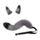 thumbnail image 3 of Traje de juego de cosplay Zulema Felpa Animal Gris, 3 of 7