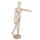 thumbnail image 2 of Maniquí de Madera Flexible Ecomeon Articulado de 12.99 Pulgadas para Dibujar, 2 of 6