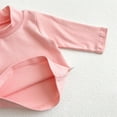 thumbnail image 5 of Otqutp Little Children 1-8 Years Crewneck T-Shirts Toddler Kids Girls Long Sleeve Basic Inside Shirt Casual Tees Shirt Tops Solid Undershirt(Pink-2,12-18 Months), 5 of 5