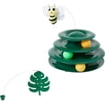 thumbnail image 1 of pack of 2 - Frisco Bee & Leaf Cat Tracks Cat Toy with Catnip, 1 of 5
