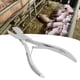 thumbnail image 4 of Cortador de dientes de lechón cabeza recta cortador de dientes de lechón de acero inoxidable tijera de diente de cerdo pinza para lechones pinza herramienta veterinaria ANGGREK Otros, 4 of 8