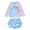 A90-Sky Blue, variant on Hessimy Girls Two Piece Swimsuits Bikini Bathing Suit for Kids Hawaiian Swimwear Set（Pink,9-10 Years)