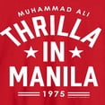 thumbnail image 2 of Muhammad Ali - Boxing Legend - Thrilla In Manilla - Men's Long Sleeve T-Shirt, 2 of 4