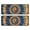 Orange Blue Tie, variant on Kitchen Rugs Sets Of 2,Orange Blue Tie Dye Mandala Pattern Anti Fatigue Kitchen Mat Rugs Non Slip Washable,Decorative Kitchen Floor Mats for Kitchen,Sink,Laundry,17"x47" 17"x47"