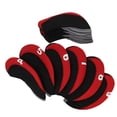 thumbnail image 3 of Funda Protectora Para Cabeza De Palo De Golf, Fundas Para Cabeza De Palo De Golf Suaves 10 Piezas Para El Hogar Para Cabezas De Hierro De Golf Ccdes Otros, 3 of 8