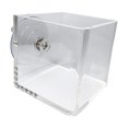 thumbnail image 1 of LOVIVER Acrylic Flower Pot Cactus Herbs Holder Container Wall Hanging Planter Square, 1 of 8
