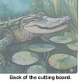 thumbnail image 5 of Alligator Glass Cutting Board Large 12 in x 15 in, 5 of 5