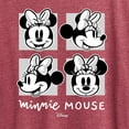 thumbnail image 3 of Disney - Mickey & Friends - Minnie Mouse - Black & White Photo Grid - Women's Short Sleeve Graphic T-Shirt, 3 of 5