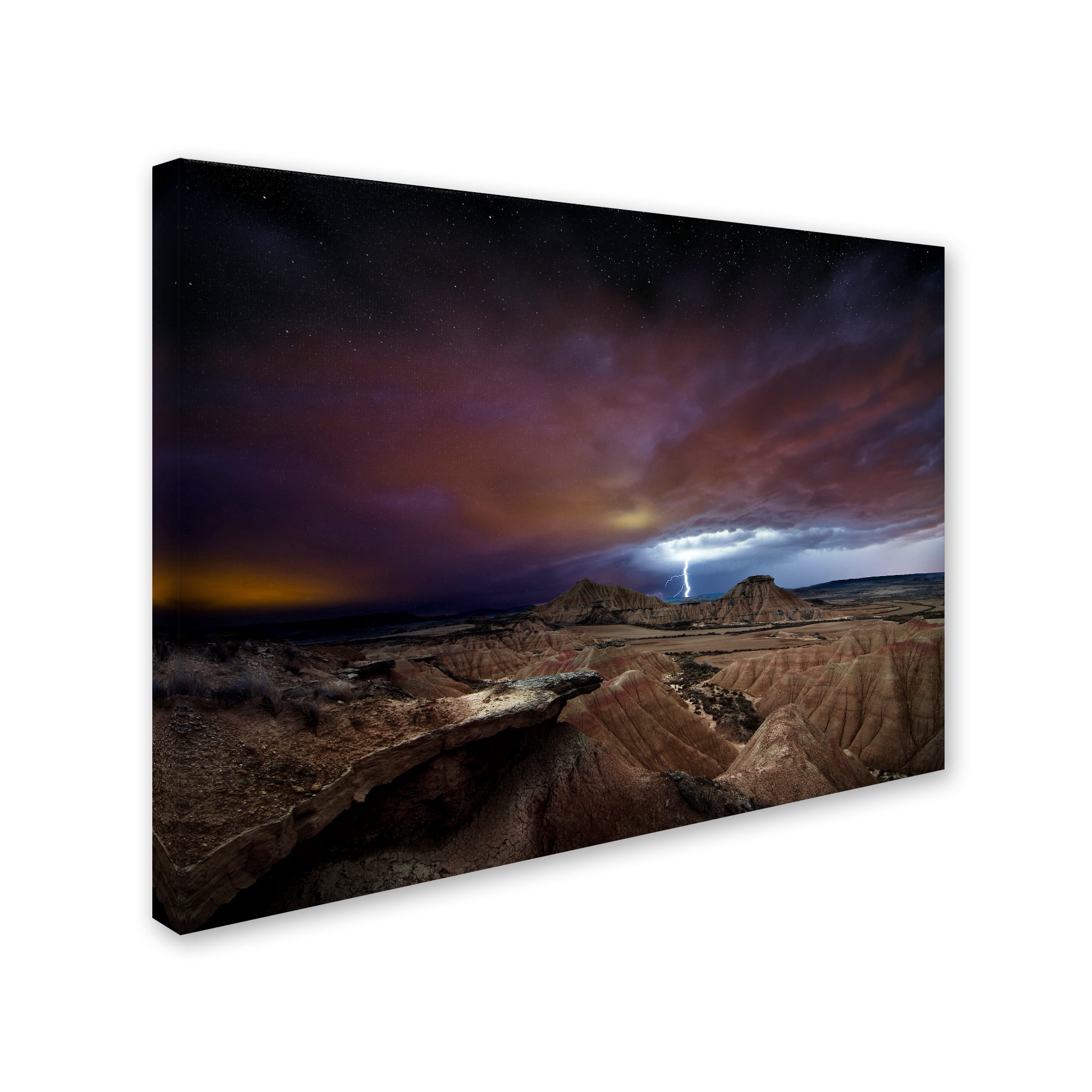 Trademark Fine Art 'Storm' Canvas Art by Inigo Cia