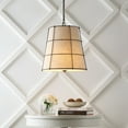 thumbnail image 6 of JONATHAN Y Silas 19" 3-Light Rustic Farmhouse Iron LED Pendant, Oil Rubbed Bronze, 6 of 9