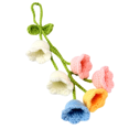 thumbnail image 2 of Cute Car Interior Hanging Accessories Car Bellflower Hand Knitted Car Pendant Rear View Mirror Accessories Hanging C, 2 of 6
