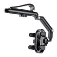 thumbnail image 4 of Soporte para teléfono con visera para coche, portátil, giratorio 360 degree, para espejo retrovisor de sobremesa negro, 4 of 7