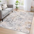 thumbnail image 4 of Alfombra de Área ULTSOFE para Nursery de Bebé Niña 150x210 cm Gris Lavable, 4 of 7