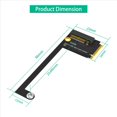 thumbnail image 4 of 2X para Ally Handheld Conversion 2230 A 2280 SSD Placa de Expansión de Disco Duro NVME M-Key M.2 PCIE 4.0 Adaptador, 4 of 5