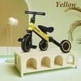 thumbnail image 1 of 3 Wheels Balance Bike Foldable Children's Scooter Kids's Ride-on Toys Baby Running 3 In 1 Tricycle Kick Scooter Children heqiyong LED, 1 of 2