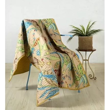 Hand Block Print Quilt Indian Kantha Quilt Kantha Bedspread Kantha Blanket Throw Handmade Quilt Twin Size Quilt Bedding