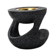 thumbnail image 3 of Resin Incienso quemador de incienso titular de incienso de la mesa regalo de cumpleaños adornos para el hogar para la sala de estar spa de Negro, 3 of 8
