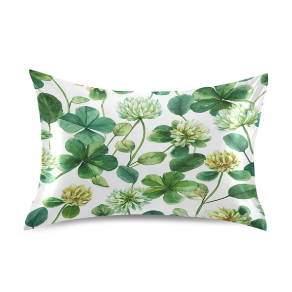 Silky Satin Standard Pillowcases For Hair And Skin A Rainbow in The Sky