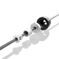 thumbnail image 3 of Nvzi Cuerda para saltar, cuerda para saltar de velocidad rápida sin enredos, cable con cojinetes de bolas, cuerda para saltar de acero ajustable para entrenamiento (verde), 3 of 5