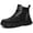 Black, variant on Mens Steel Toe Safety Work Shoes, Puncture Resistant & Non-Slip Industrial Construction Boots