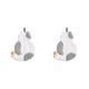 thumbnail image 1 of Inteprter de cocina con forma bonita, toalla para lavar a mano, paño de limpieza colgante cómodo, toallas de mano multiusos lavables, inodoro gris Gris 2piezas Inteprter  CBP490667, 1 of 5