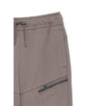 thumbnail image 2 of Athletic Works Boys Double Knit Jogger Pants, Sizes 4-18 & Husky, 2 of 3