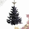 thumbnail image 2 of PALIFEUR Bats Swarm Tree Ornament, 2D Flat Acrylic Bat Halloween Decorations, Gothic Horror Bats Hanging Halloween Decor Terrifying Halloween Atmosphere, Pendant Holiday Party Gifts, 2 of 6