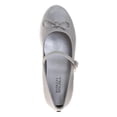 thumbnail image 6 of Badgley Mischka Girls Dress Shoes (Little Kids, Sizes 11–4), Silver, Size: 3, 6 of 7