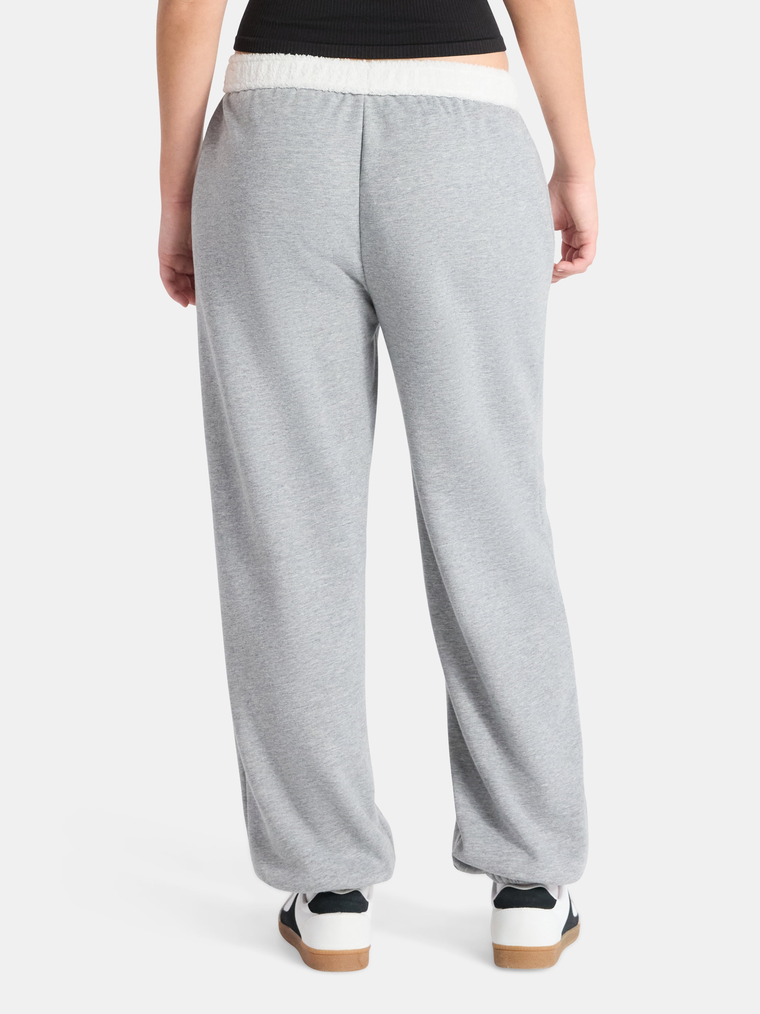 No Boundaries Teddy Lined Jogger, Women's