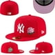 thumbnail image 4 of MLB Gorra New York Yankees Fitted Sombrero No Ajustable De Béisbol Completa Cerrada Hip Hop, 4 of 4