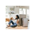thumbnail image 6 of simplehuman 45 Liter / 12 Gallon Liter Rectangular Hands-Free Kitchen Step Trash Can with Soft-Close Lid, Brushed Stainless Steel with Plastic Lid, 6 of 10