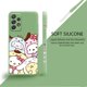 thumbnail image 1 of Hello Kitty Cinnamoroll Kuromi familia líquido caso para Samsung Galaxy A73 A71 A72 A12 A21s A22 A23 A31 A32 A51 A52 A52s A53 A02s xuanjing  unisex, 1 of 2