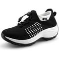 thumbnail image 2 of Fashion Sneakers Breathable Women Walking Shoes Slip on Trainers Women's Comfortable Casual Ladies Athletic Shoe Thick Bottom, 2 of 6