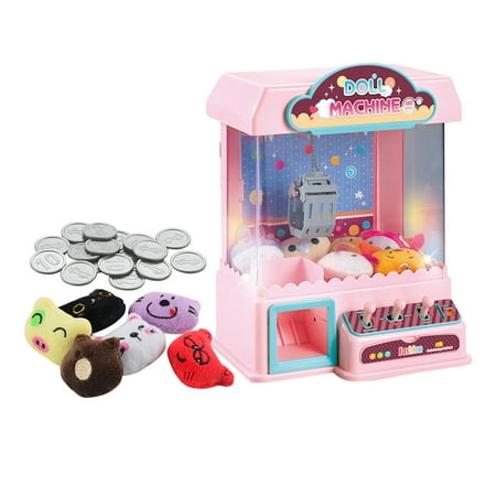 

Reed Children S Small Mini Electric Claw Machine Light Music Coin Game Box