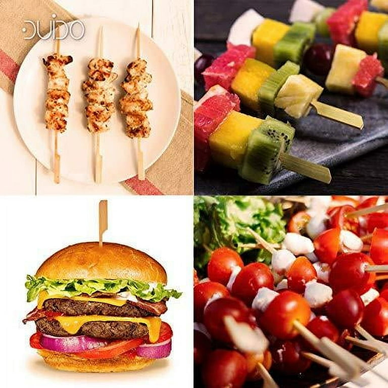 Bamboo Skewer Sticks, 600 Pack of 12 inch Organic Wooden Barbecue Kabob  Skewers, Best for Grill, BBQ, Kebab, Marshmallow Roasting or Fruit Sticks