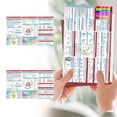 thumbnail image 2 of EKG Pocket Guide, ECG/EKG Rhythm Pocket Card Double Sided EKG Rhythm Interpretation Badge Card ECG Rate Pocket Cards Nurse ECG Cards Guide Rapid Cardiac Analysis for Nurses, Students, 2 of 6