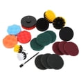 thumbnail image 4 of Power Scrubber Kit, 20pcs Drill Brush Attachments Set Multipurpose Efficient Anti Shedding  For Car For Home, 4 of 8