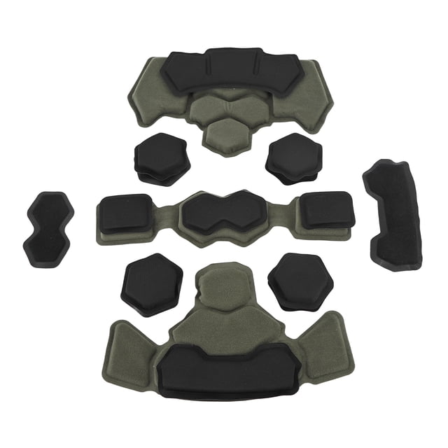 Kit de Acolchado para Casco de Bicicleta Kit de Acolchado para Casco Almohadilla de Espuma Viscoelástica Alfombrilla Protectora Cojines Universales para Motocicleta y ANGGREK Otros