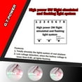 thumbnail image 4 of Sistema de luz intermitente simulada de vuelo de 3 W de alta potencia GTPOWER, luz LED para avión RC Abanopi  Luz LED, 4 of 7