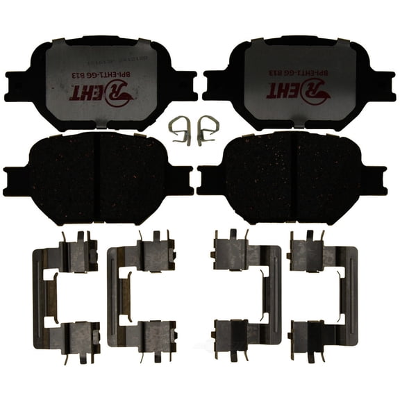 Raybestos Brake Pad Set BPIEHT817H Fits select: 2005-2010 TOYOTA SCION TC, 2000-2005 TOYOTA CELICA