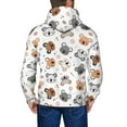 thumbnail image 5 of Zip Up Hoodies for Men - Cute Koala Stars Doodle Long Sleeve Comfrt Men'S Fashion Hoodies & Sweatshirts, Jackets for Men Hoodies Pullover Clothing Clothes with Pouch, 5 of 5