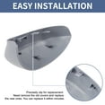 thumbnail image 4 of Reemplazo de tapa de espejo lateral izquierdo del conductor de 1 Pc ABS gris para FIAT GRANDE PUNTO 2006-2010, cubierta de guardia de espejo No.735534450, 4 of 7