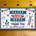 thumbnail image 5 of Colorful Design Lab Week Science Banner Decorative Elements Appreciation Backdrop for Lab Week Celebrations Workplace Events Staff Recognition, 5 of 7