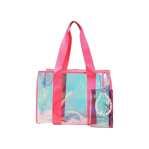 Beach Tote Beach Bag with Phone for Women Tip Proof Foldable & Washable Tote Bag for Beach Pool Travel and Vacation