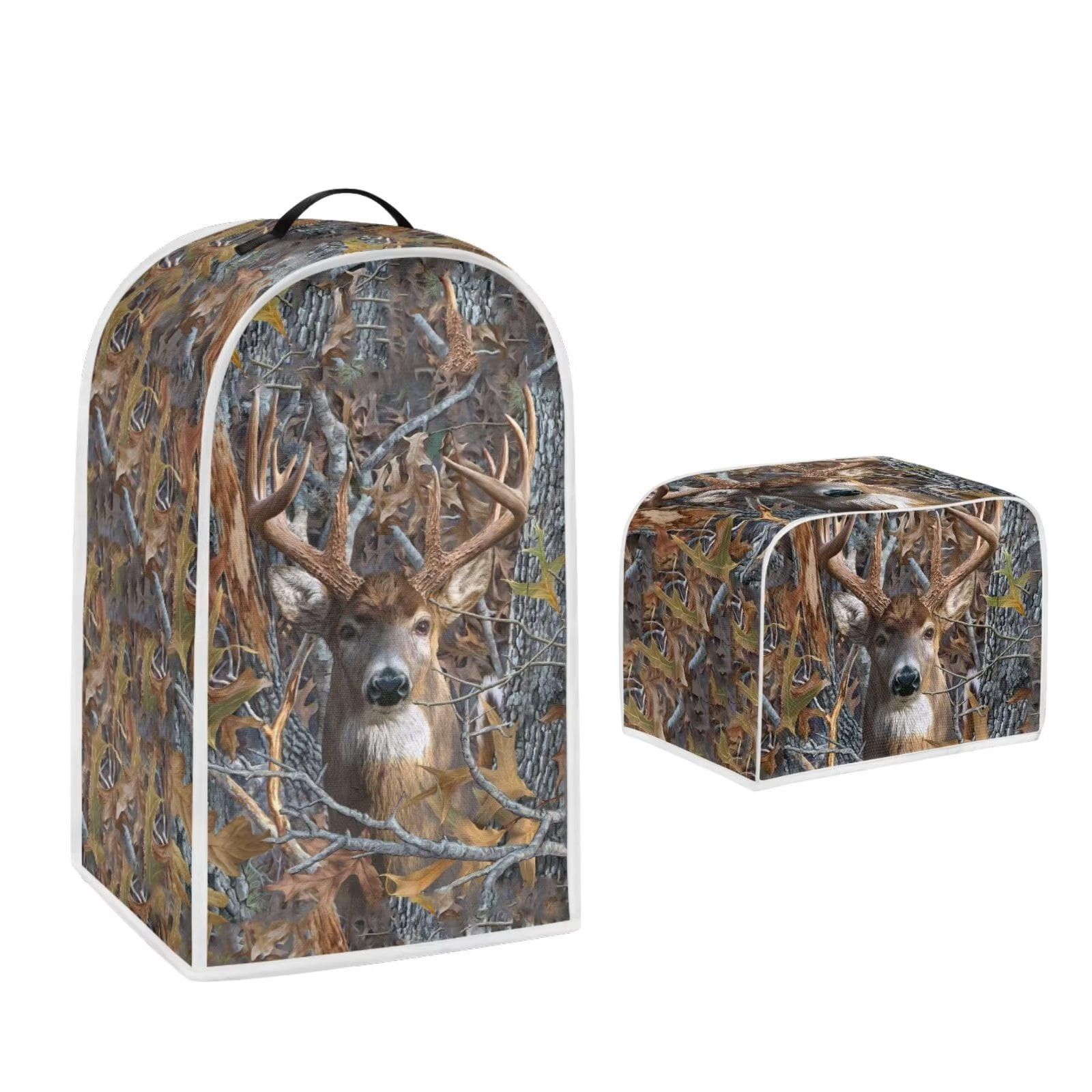 NETILGEN Top Handle Forest Hunting Deer Pattern Blender Cover Dust