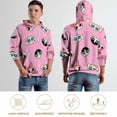 thumbnail image 6 of The Powerpuff Girls Unisex Sweatshirts Loose Pullover Sweater Hooded Hoodie 3D Printing Jacket Winter Fall Clothes XL, 6 of 7