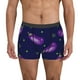 thumbnail image 1 of Balery Eggplant Calzoncillos bóxer para hombre, ropa interior de algodón suave y transpirable con cinturilla de nailon-Large, 1 of 5