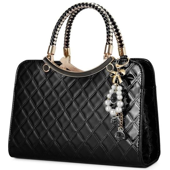 Bolso TIBES Bolso de charol brillante para mujer