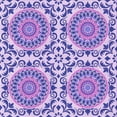 thumbnail image 1 of Ahgly Company Tapis d'Intérieur Lavable en Machine Carré Transitionnel Mauve Violet, 7 Pieds Carré, 1 of 7