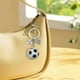 thumbnail image 5 of Llavero deportivo de pelota Fútbol Baloncesto Voleibol | Colgantes multicolores duraderos de PVC | Bandola, accesorios para mochilas | Detalles del metal temático | Regalo para eventos deportivos, 5 of 6